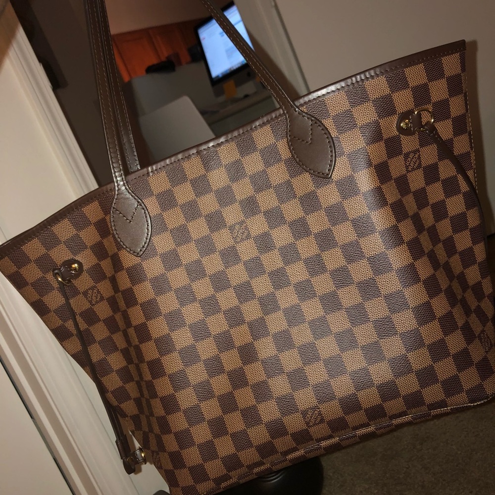 Louis Vuitton Damier Ebene Neverfull MM